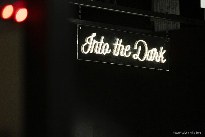 WOMAI Cracow - Into the darkness experience - Your hour in total dark: what to expect during the session