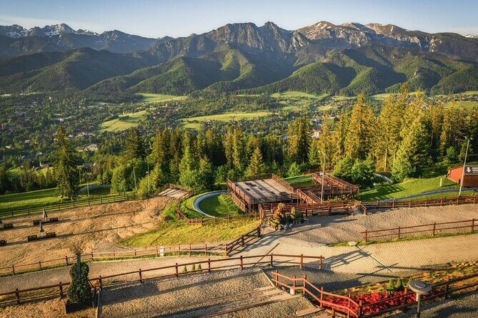 Zakopane Private day trip from Krakow with Hot Springs, cable Car - Krupówki Street for real Zakopane energy